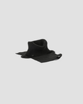 Jersey de cuello vuelto minimo negro hombre