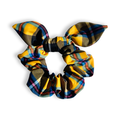 Scrunchie with Bow - Cornish Tartan