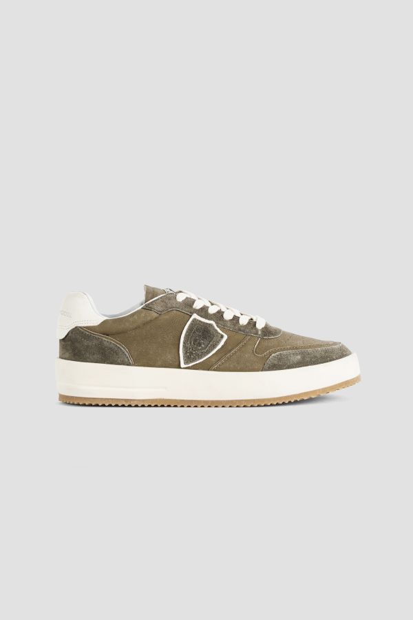 Philippe Model Nice Low Sneaker — Beige