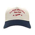 Sprints I'm Nicer After I Run Run Club Structured VP Hat (Unisex)