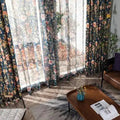 Nina Floral Sheer Curtain