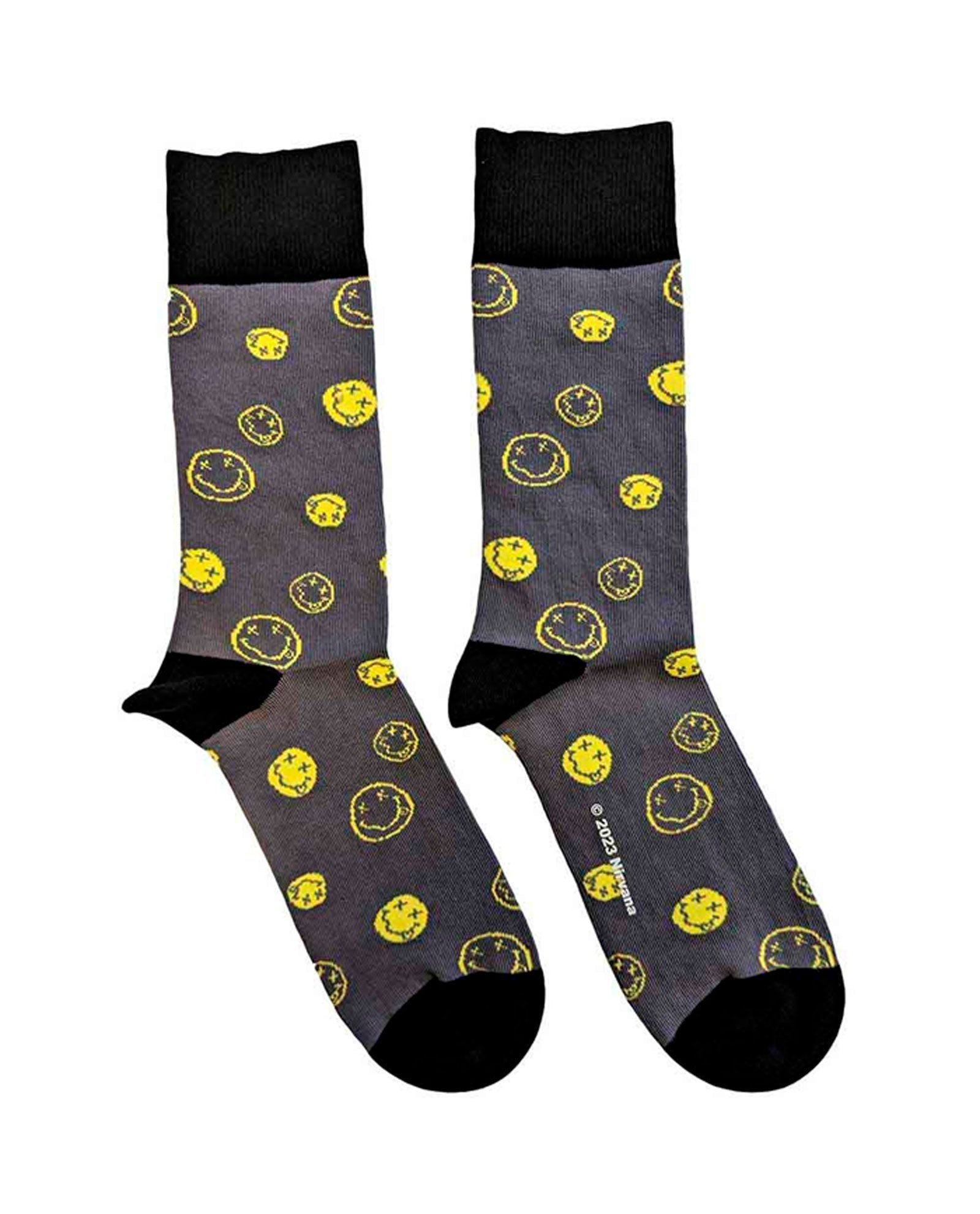 Nirvana - Calcetines "Mixed Happy Faces"