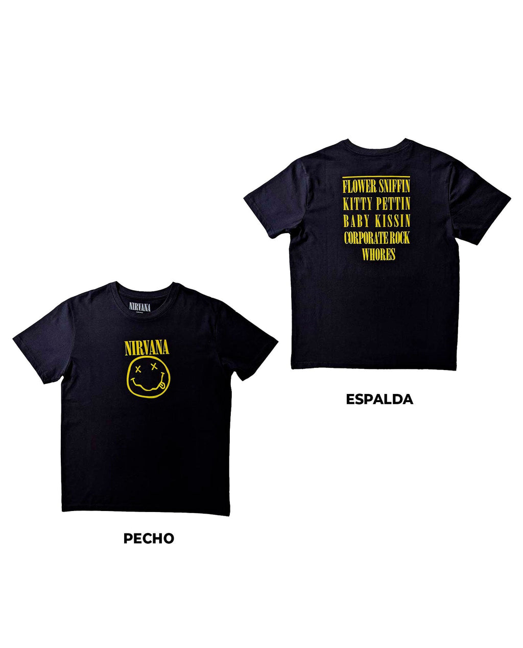 Nirvana - Camiseta "Flower Sniffin" Unisex