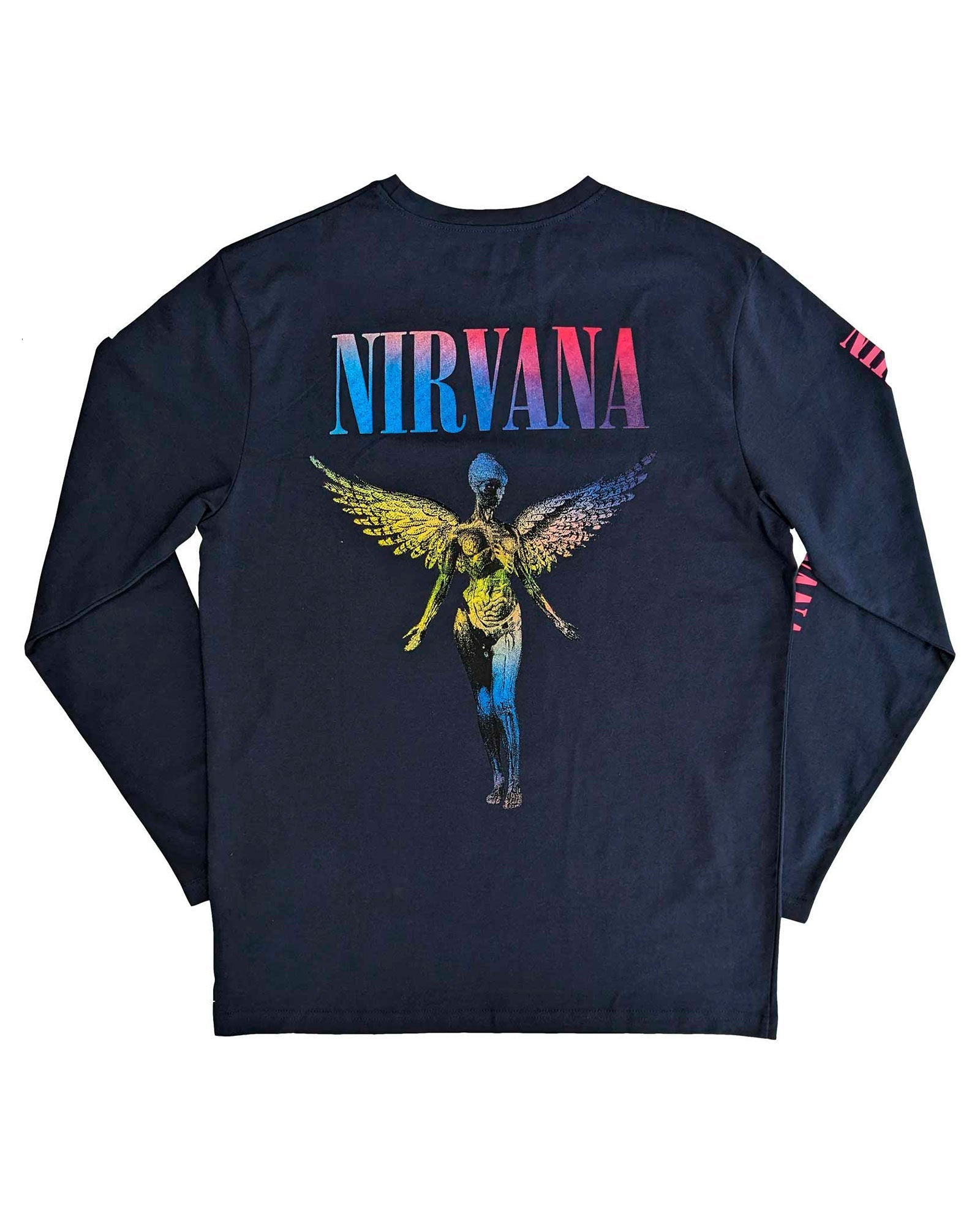 Nirvana - Camiseta Manga Larga "Angelic Gradient" Unisex