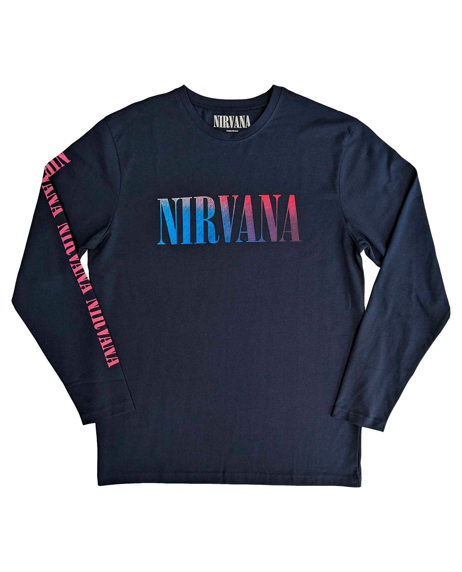 Nirvana - Camiseta Manga Larga "Angelic Gradient" Unisex