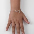 Personalised Kids Bracelet - 18ct Gold / Style 1