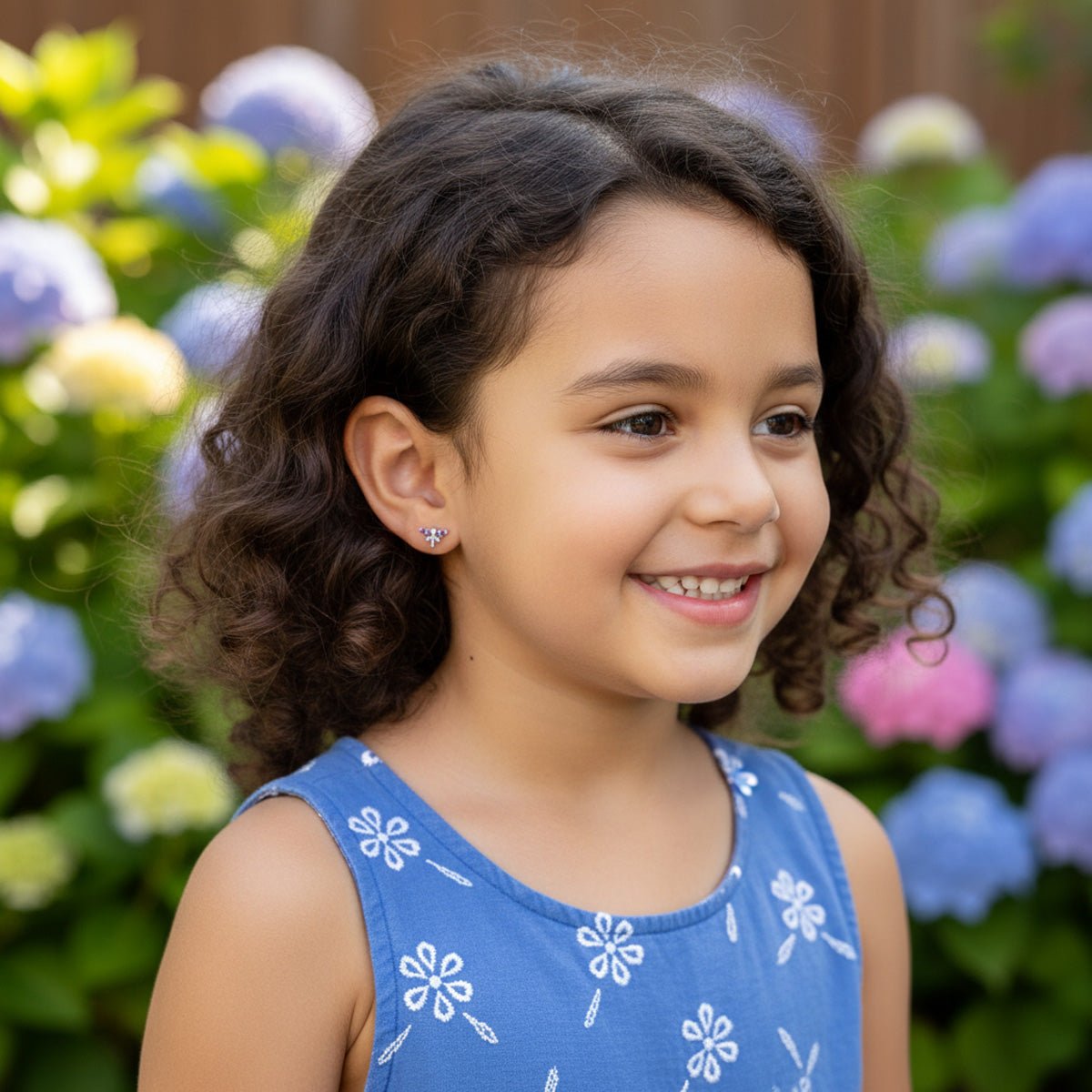 Kids Dragonfly Stud Earrings