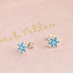 Kids Snowflake Stud Earrings