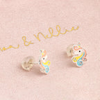 Kids Unicorn Stud Earrings