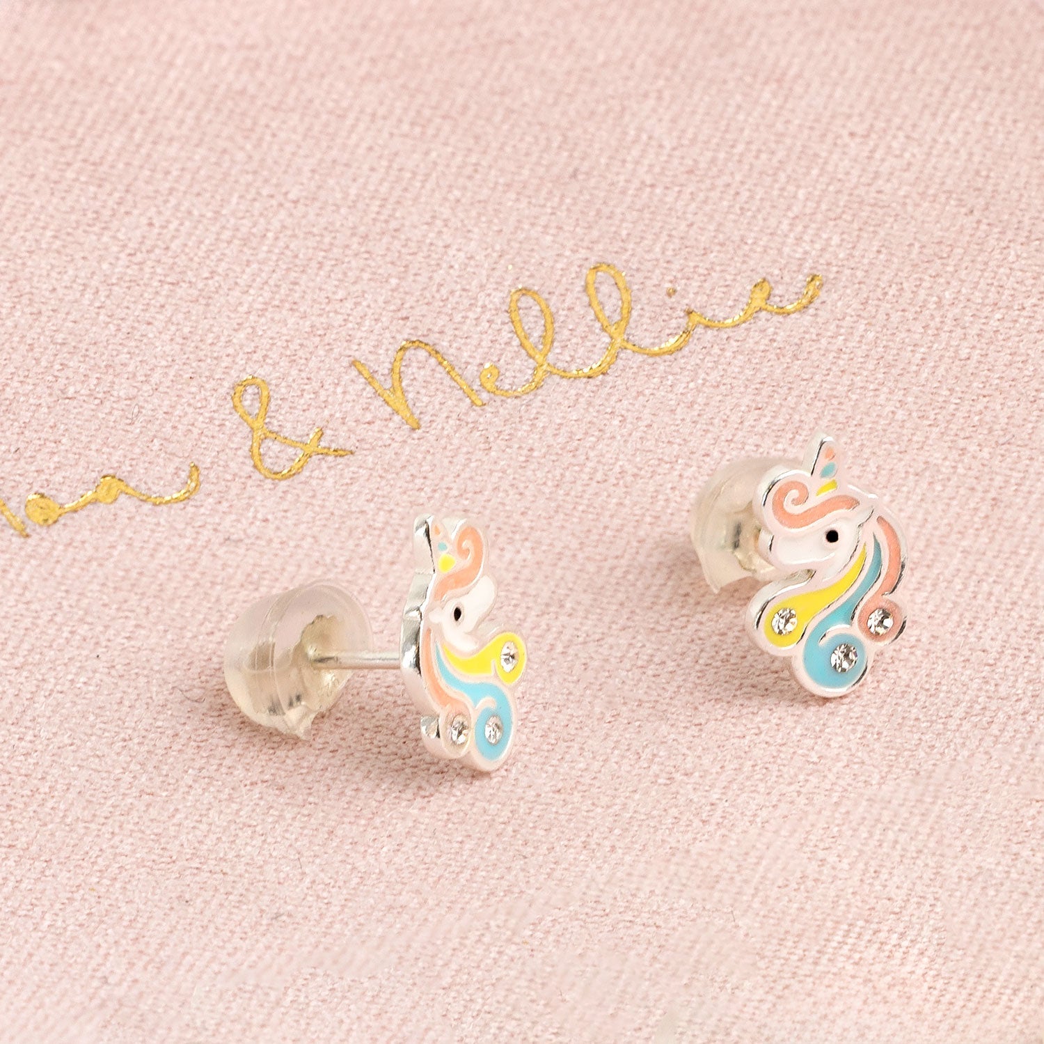 Kids Unicorn Stud Earrings