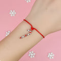 Christmas Candy Cane Bracelet