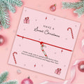 Christmas Candy Cane Bracelet