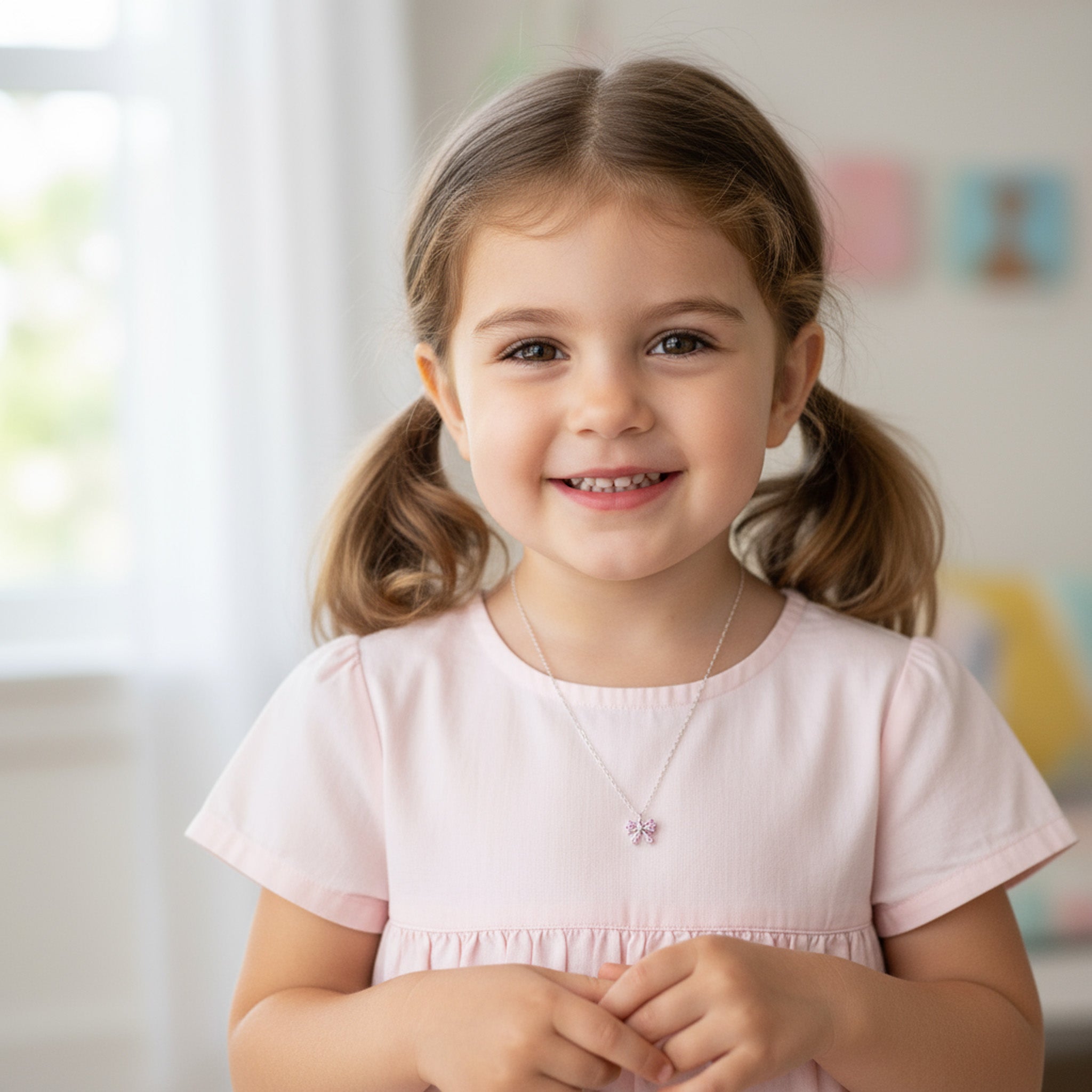 Kids Bow Necklace