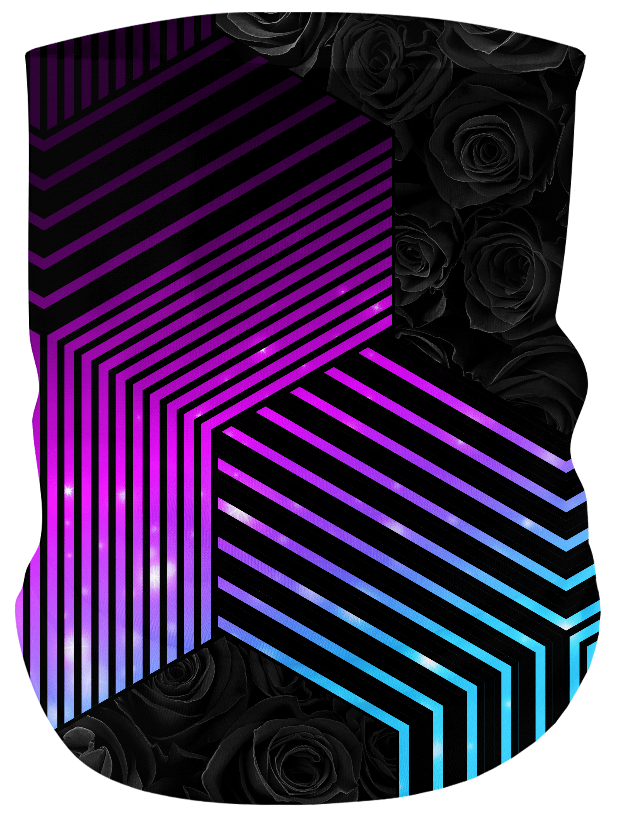 Connected Hex Bandana Mask