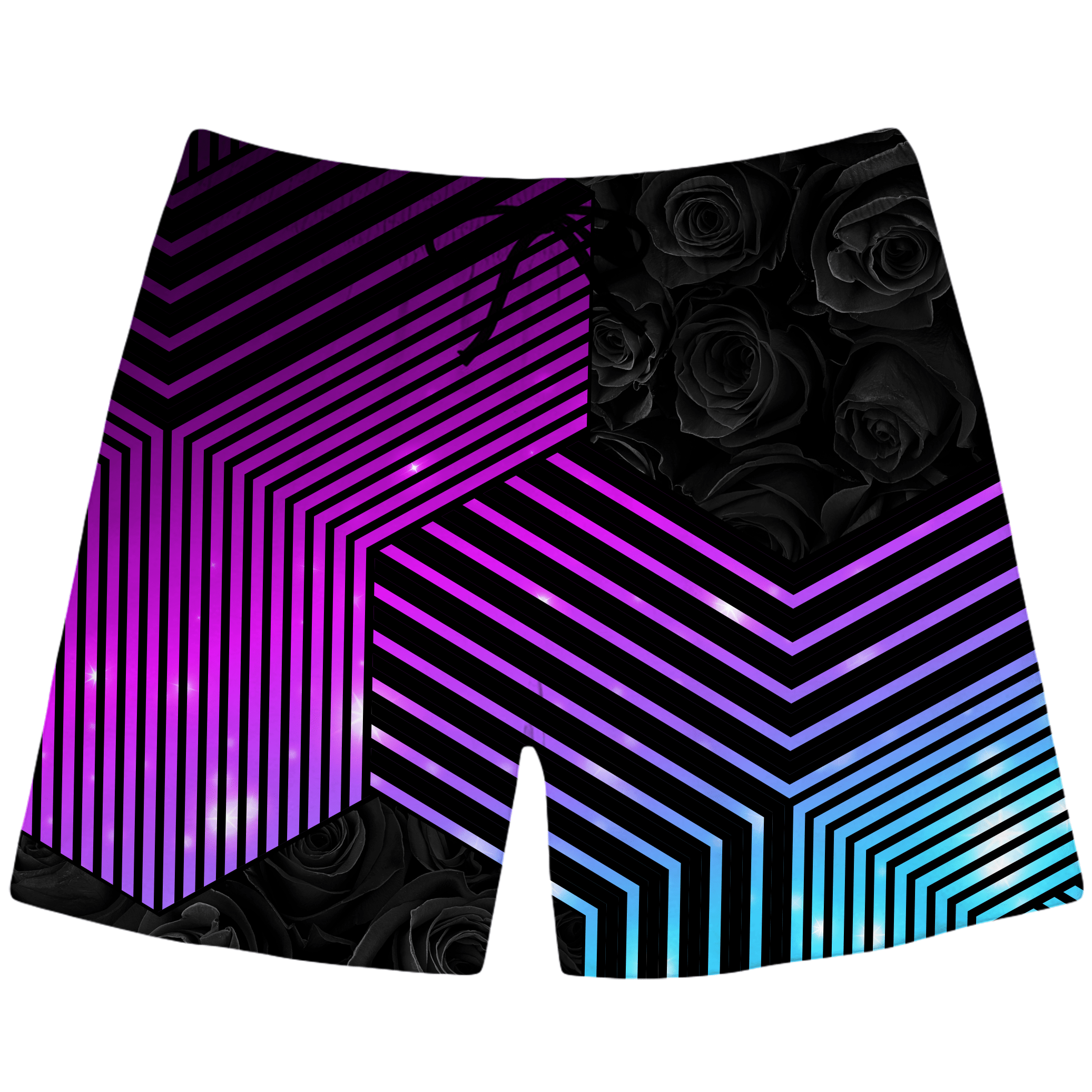 Connected Hex Swim Trunks