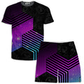 Connected Hex T-Shirt and Shorts Combo