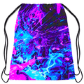 Cosmic Burst Drawstring Bag