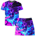 Cosmic Burst T-Shirt and Shorts Combo