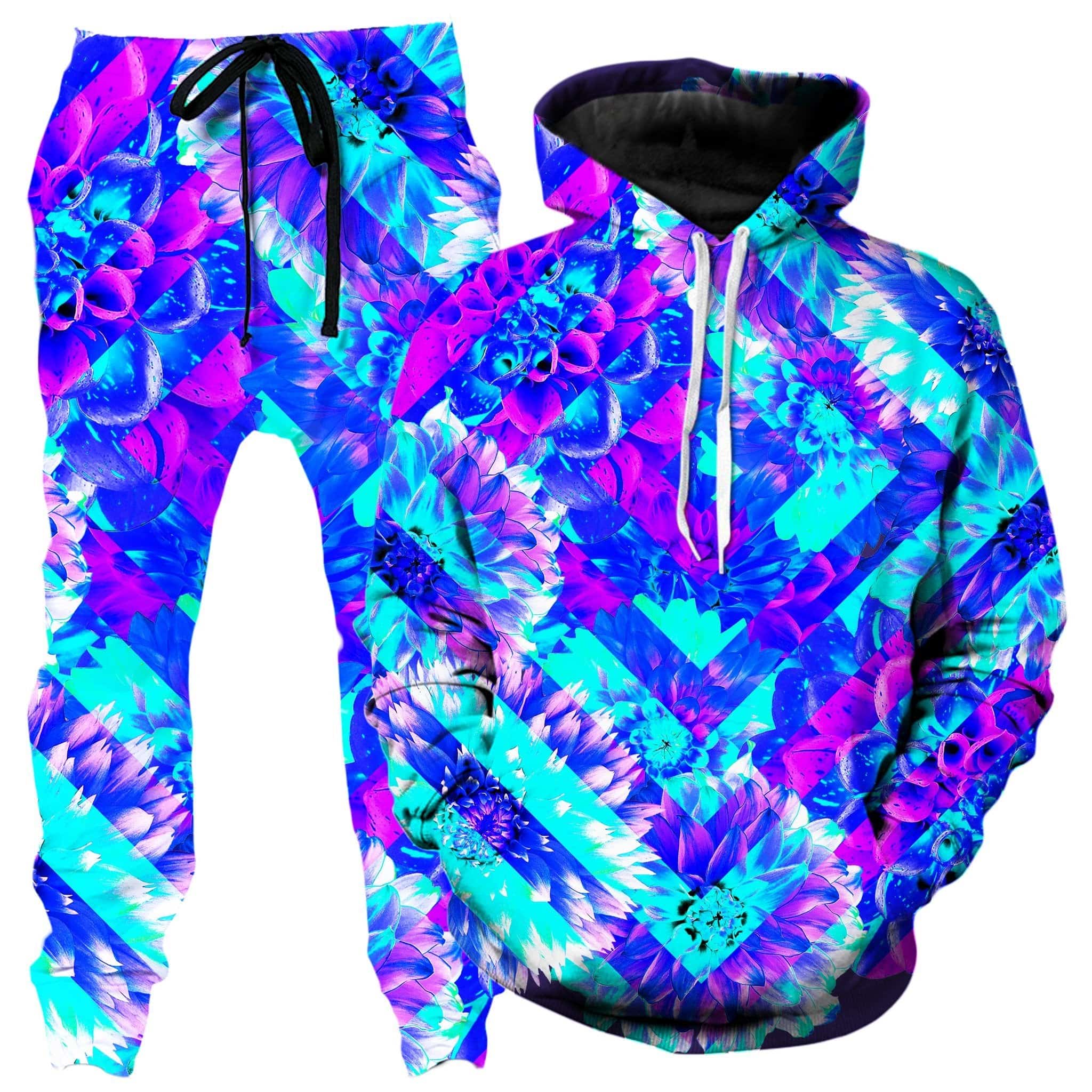 Diamond Dhalia Hoodie and Joggers Combo
