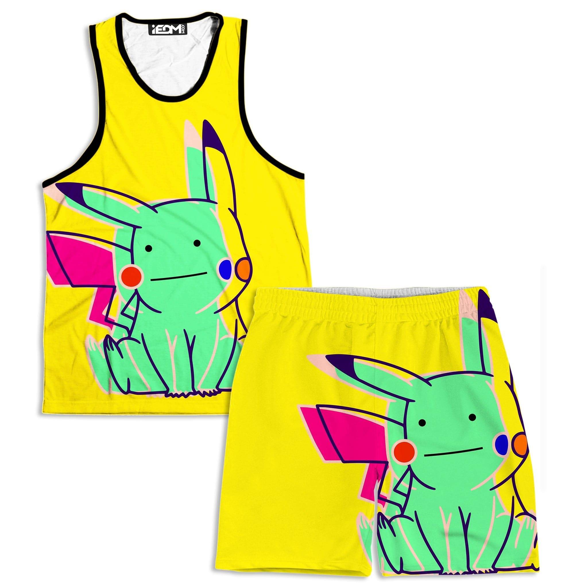 Ditto Pikachu Men's Tank and Shorts Combo
