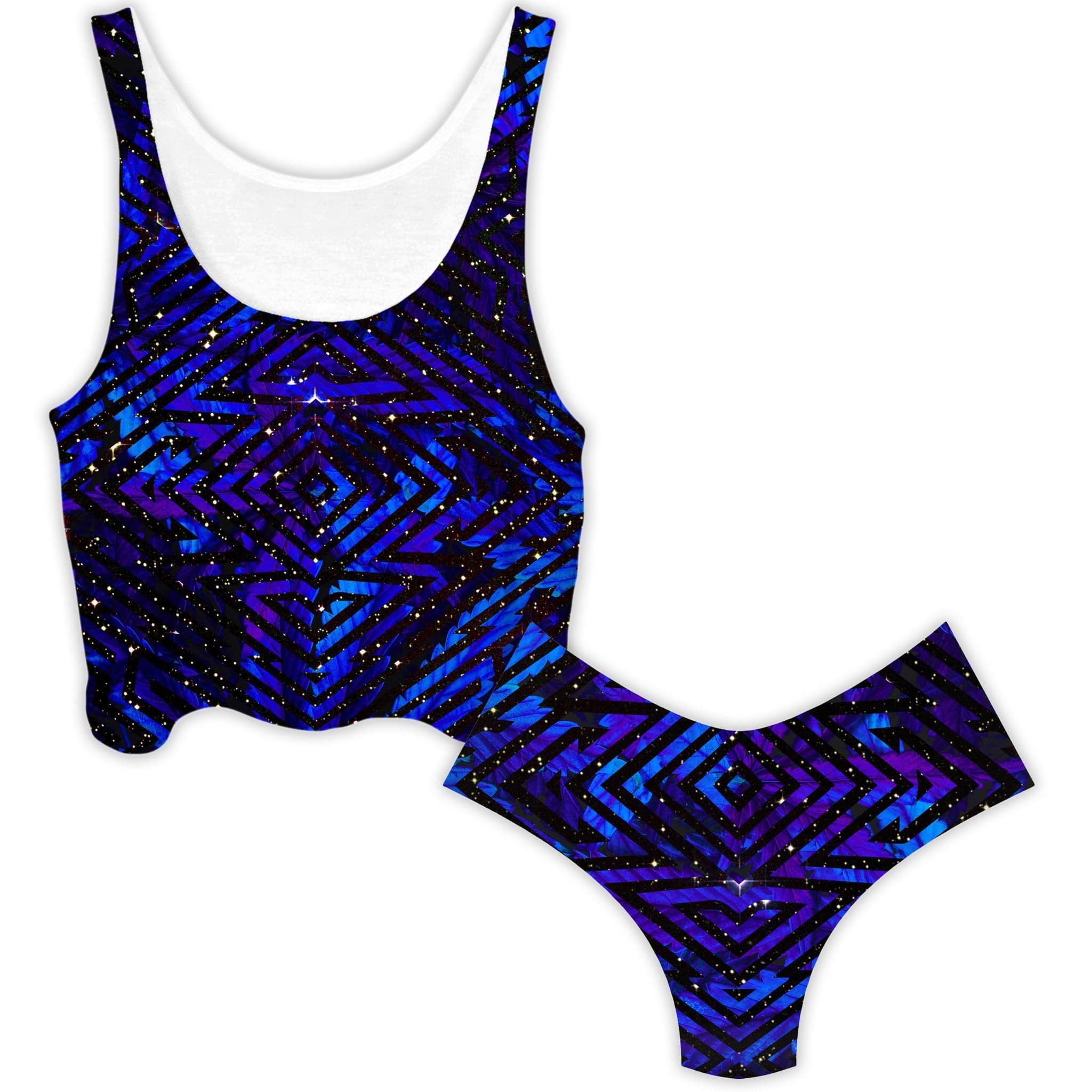 Dream Catcher Crop Top and Booty Shorts Combo