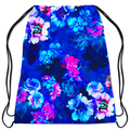 Enchanted Flora Drawstring Bag