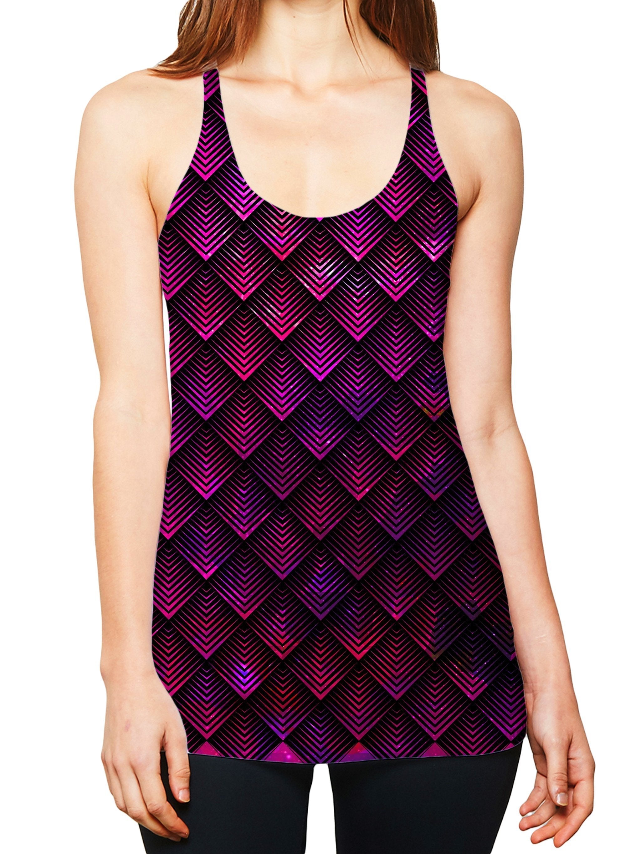 Galactic Dragon Scale Pink Women's Tank
