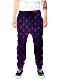 Galactic Dragon Scale Purple Joggers