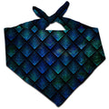 Galactic Dragon Scale Teal Bandana