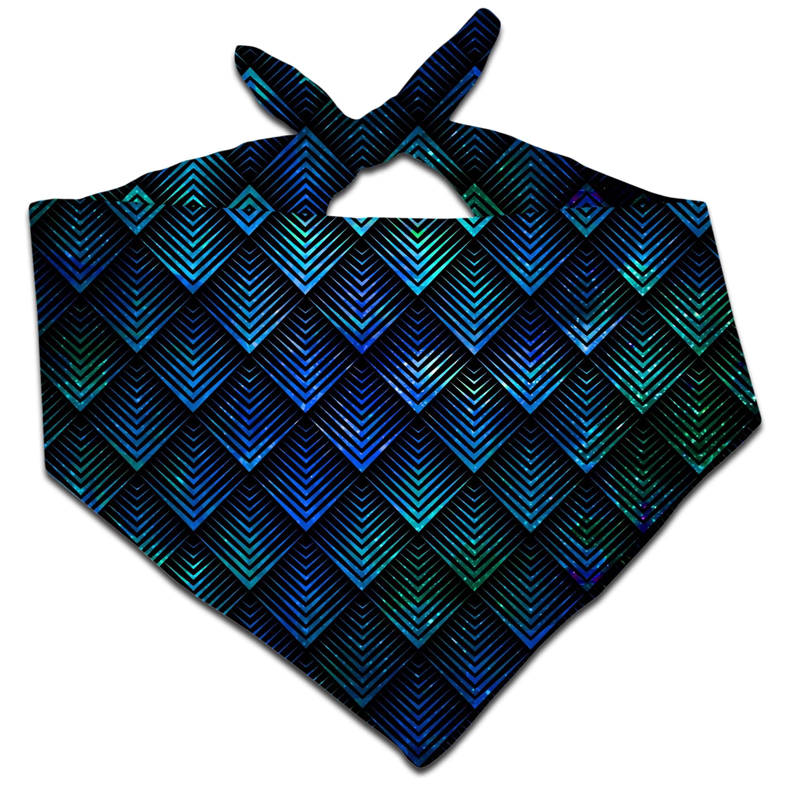 Galactic Dragon Scale Teal Bandana