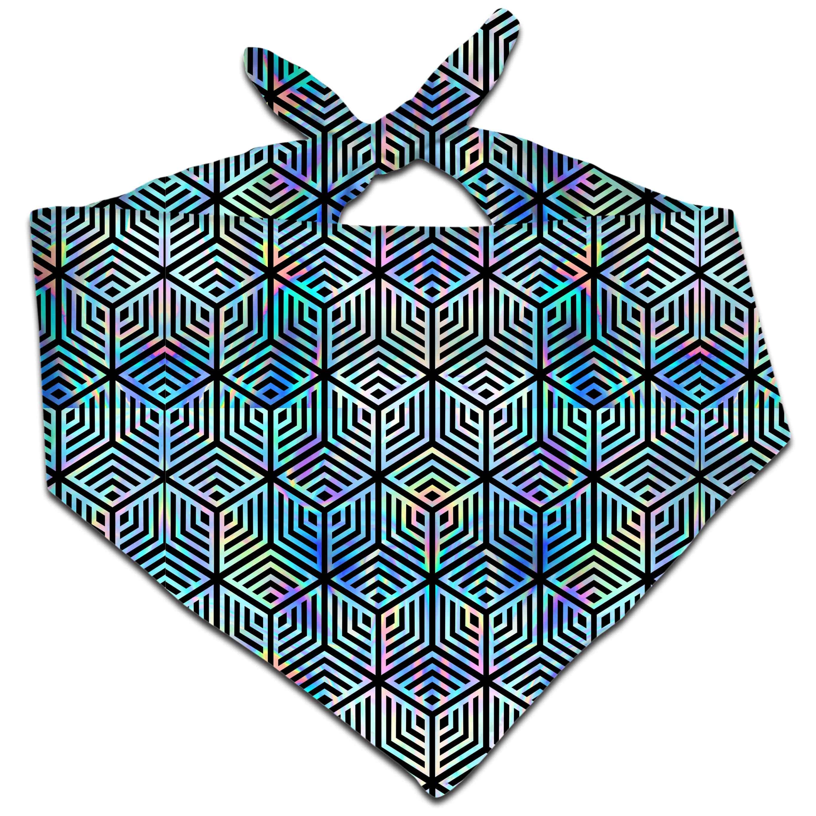 Holographic Hexagon Bandana