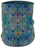 Holographic Hexagon Bandana Mask