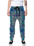 Holographic Hexagon Joggers