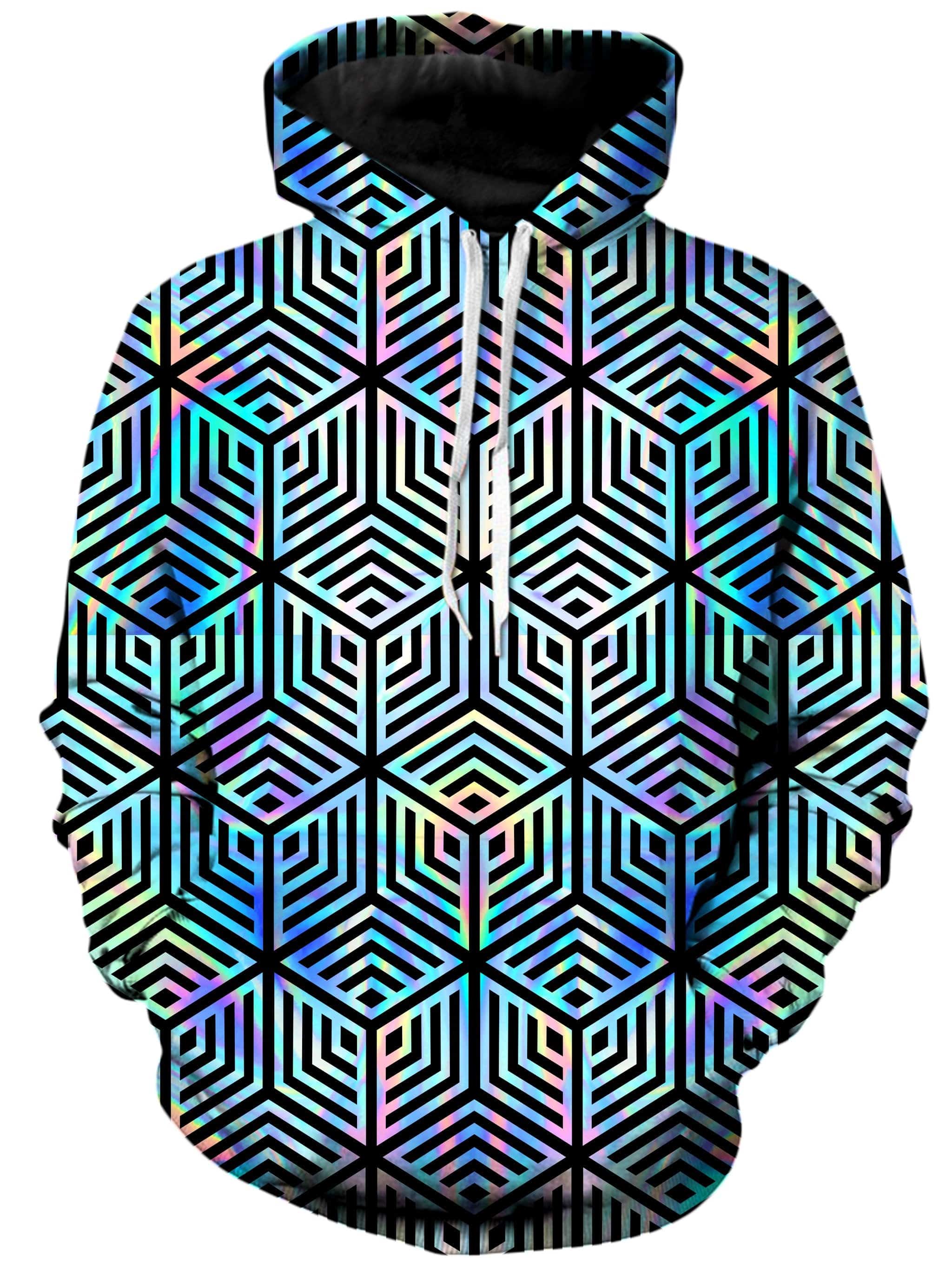 Holographic Hexagon Unisex Hoodie