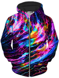 Hyperspace Unisex Zip-Up Hoodie