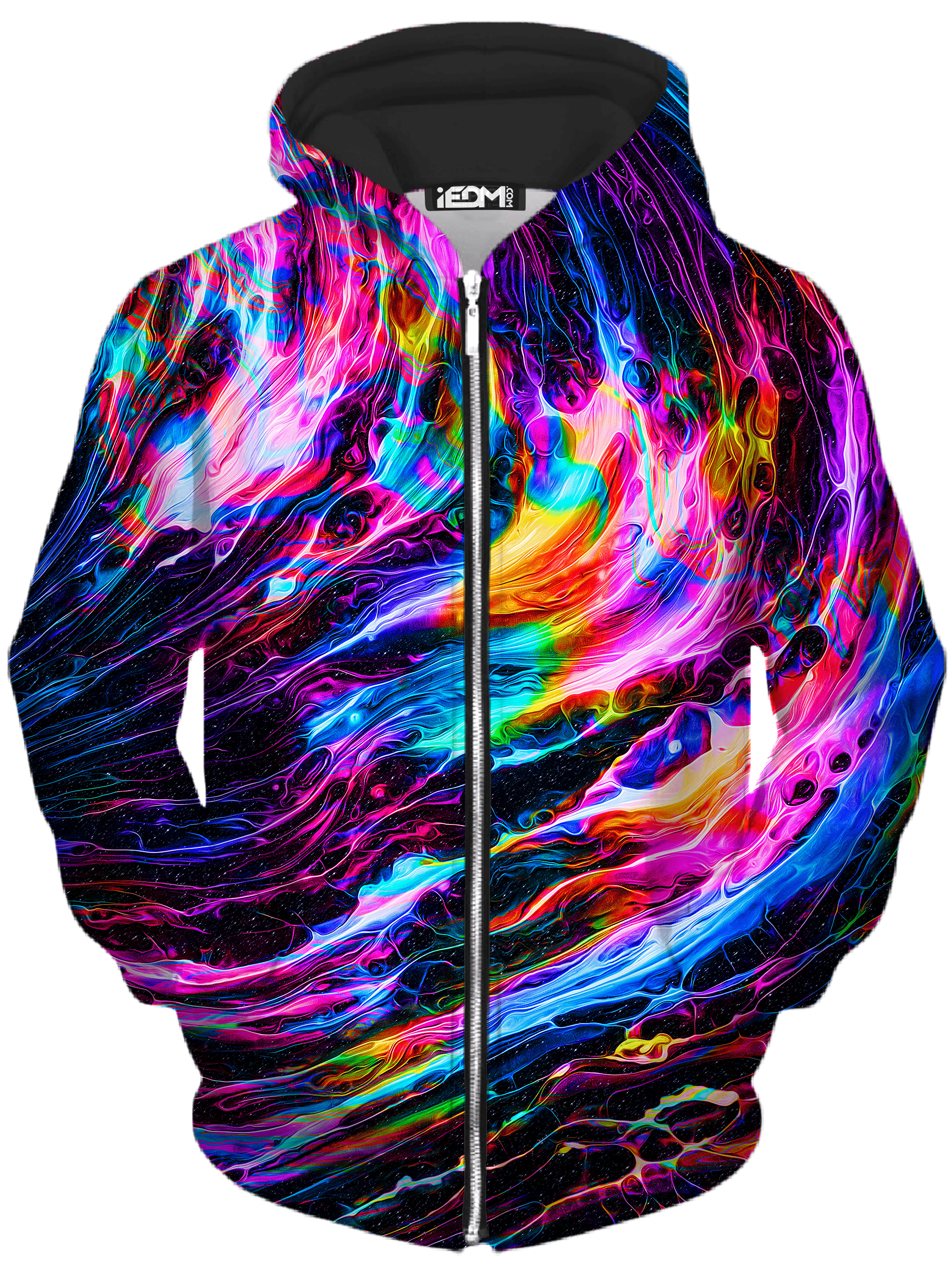 Hyperspace Unisex Zip-Up Hoodie