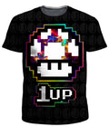 Level Up Mushroom Men's T-Shirt