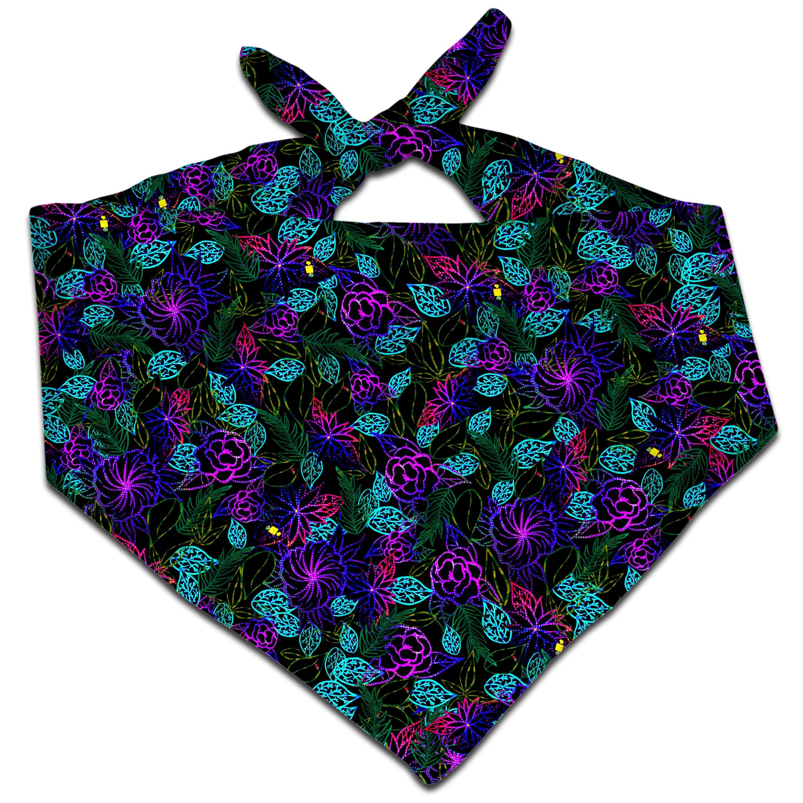 Light Night Floral Bandana