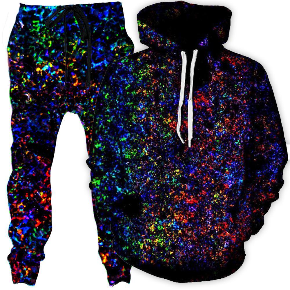 Lightning Rainbow Hoodie and Joggers Combo