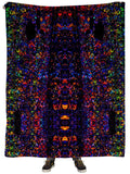 Lightning Rainbow Plush Blanket