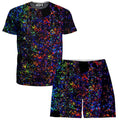 Lightning Rainbow T-Shirt and Shorts Combo
