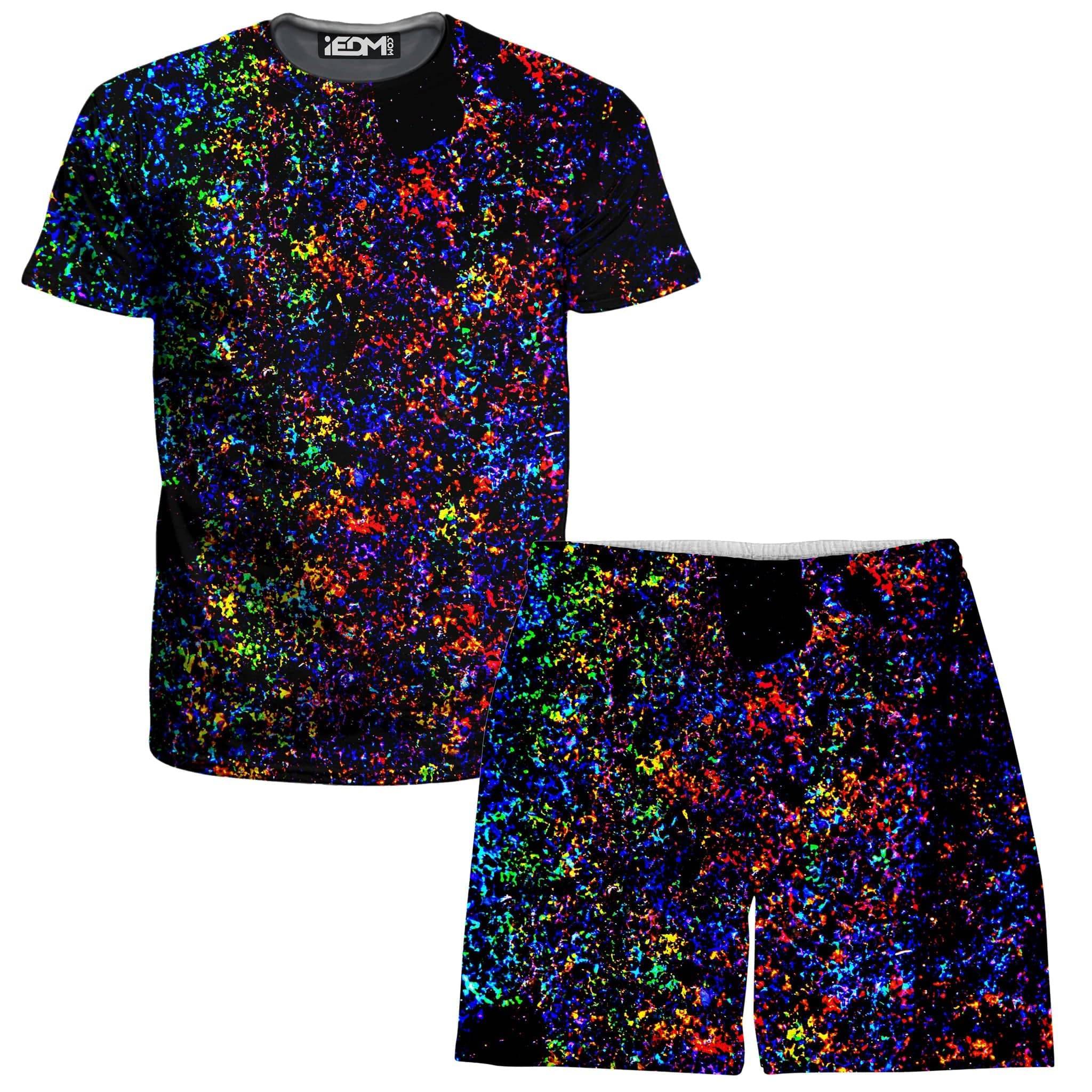 Lightning Rainbow T-Shirt and Shorts Combo
