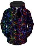 Lightning Rainbow Unisex Zip-Up Hoodie