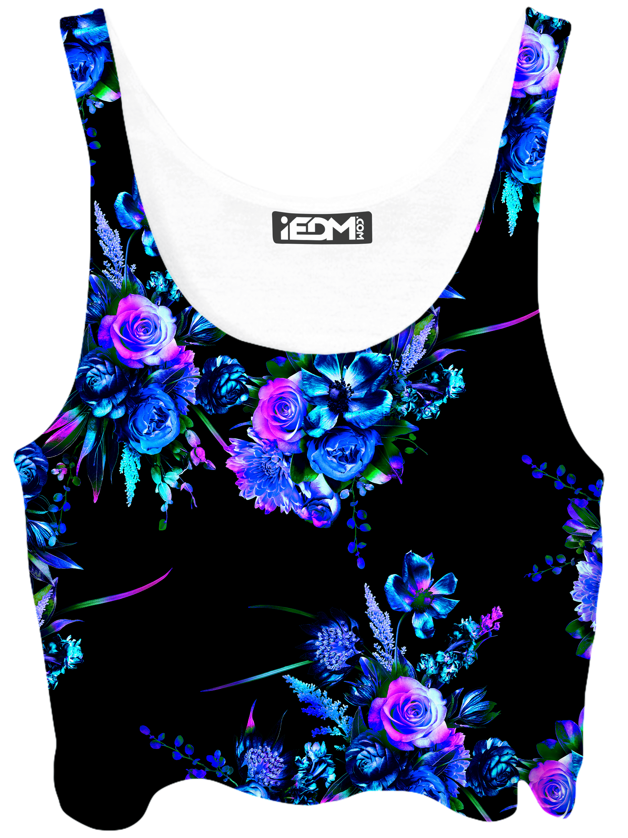 Midnight Garden Crop Top