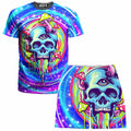 Mushroom Head T-Shirt and Shorts Combo