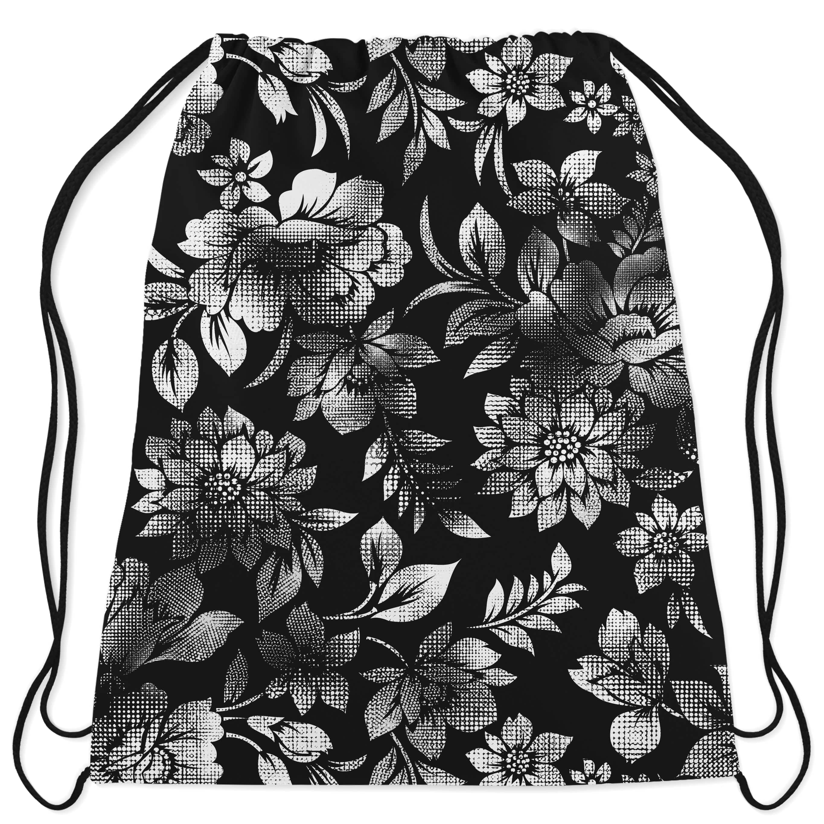 Nature's Candy B&W Drawstring Bag