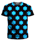 Neon Snowflake Men's T-Shirt
