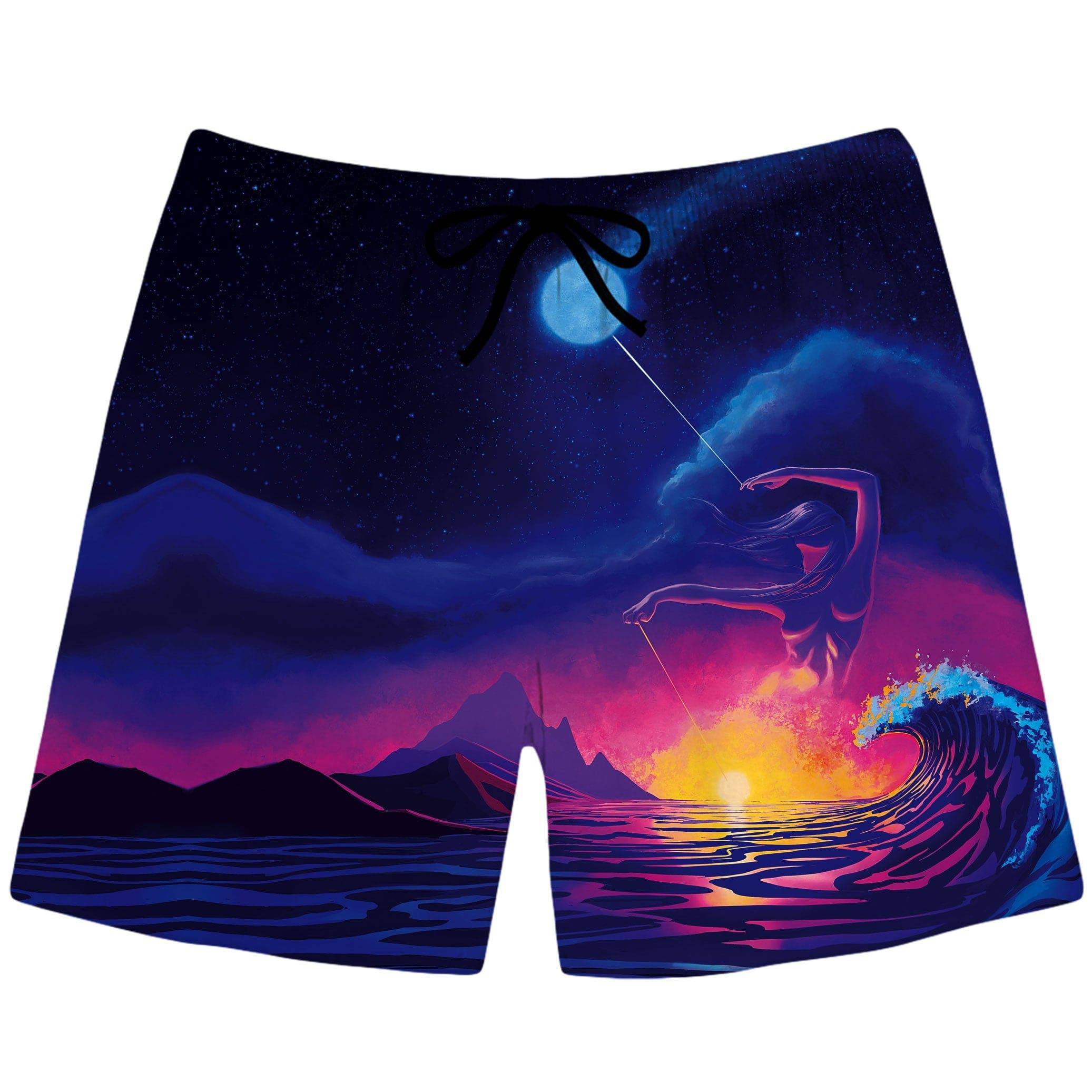 Poi Goddess Swim Trunks