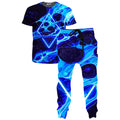 Portal Home Blue T-Shirt and Joggers Combo