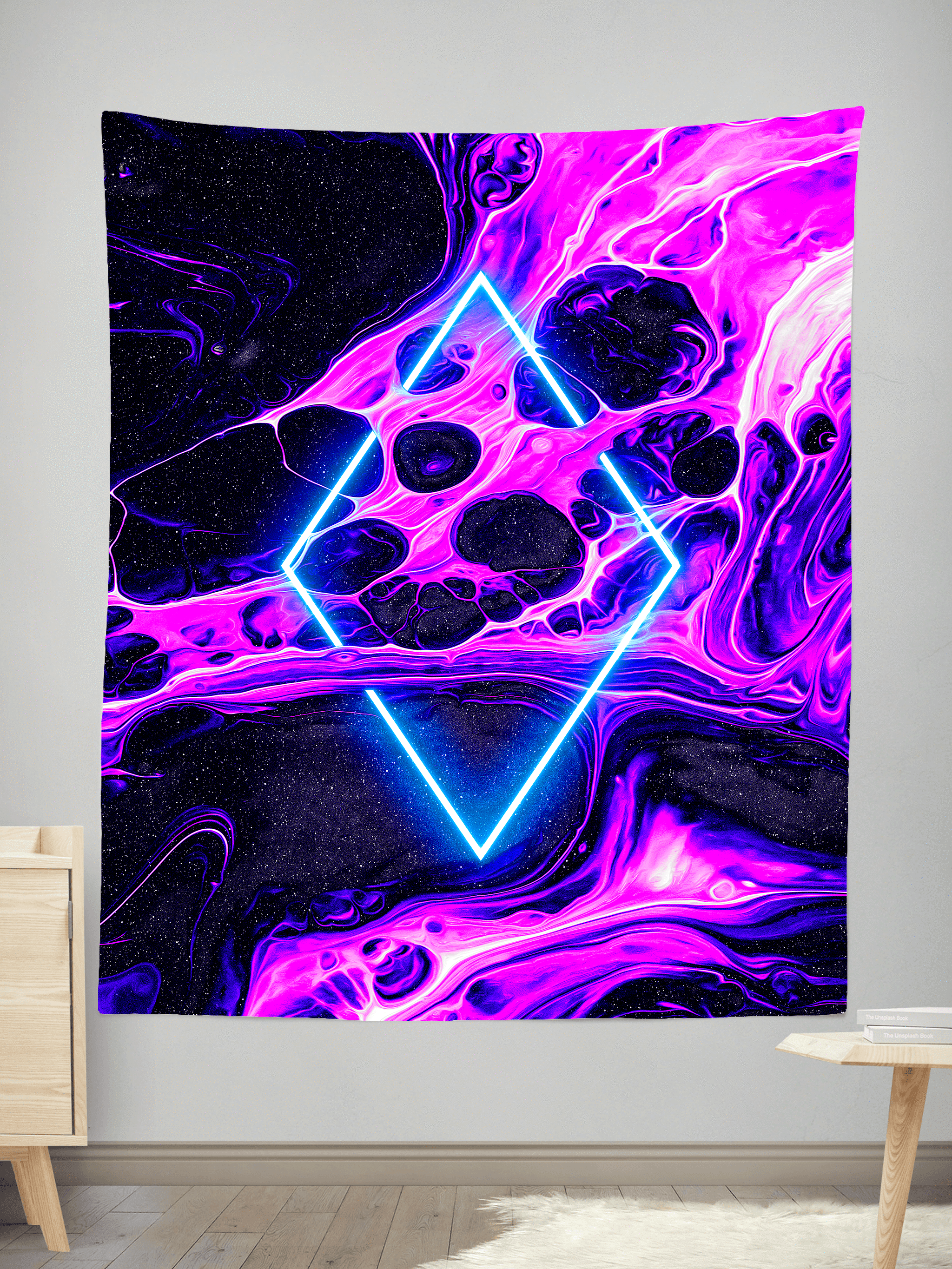 Portal Home Pink Tapestry